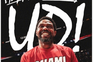 真挚的祝福热火官方祝贺队长哈斯勒姆46岁生日快乐！